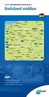 ANWB WEGENKAART 4.DUITSLAND MIDDEN