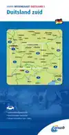 ANWB WEGENKAART 5.DUITSLAND ZUID