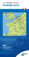 ANWB WEGENKAART FRANKRIJK 2. FRANKRIJK NOORD
