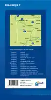 ANWB*WEGENKAART FRANKRIJK 7. VOGEZEN/ELZAS-LOTHARINGEN