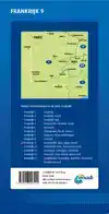 ANWB WEGENKAART FRANKRIJK 9. BOURGONDIE/JURA/ALPEN-NOORD