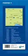 ANWB WEGENKAART FRANKRIJK 11. DORDOGNE/AUVERGNE/LIMOUSIN