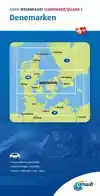 ANWB WEGENKAART SCANDINAVIE/IJSLAND 1. DENEMARKEN