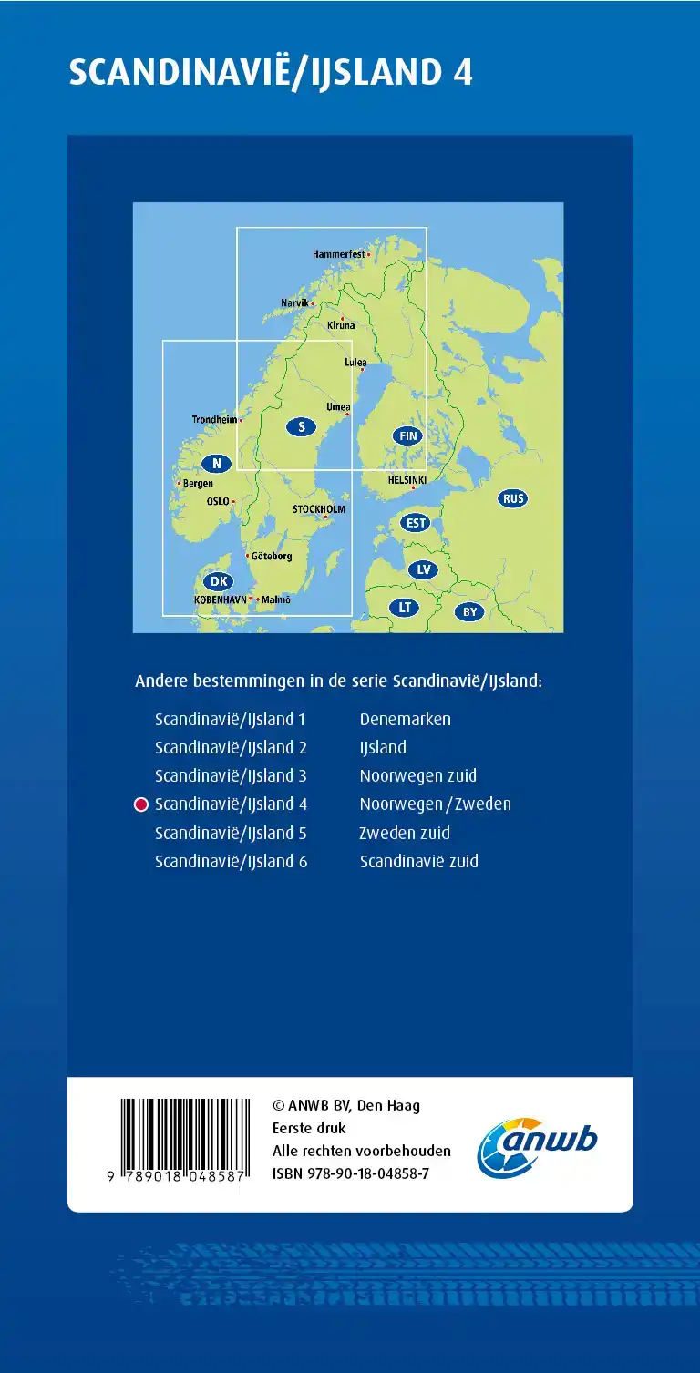 SCANDINAVIE/IJSLAND 4. NOORWEGEN-ZWEDEN