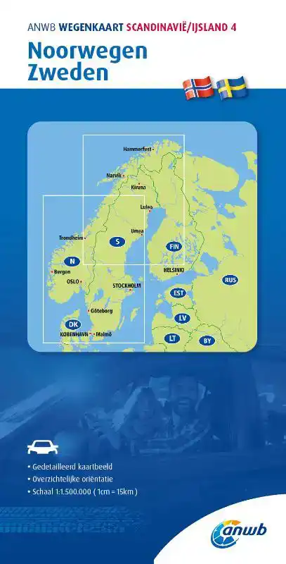 SCANDINAVIE/IJSLAND 4. NOORWEGEN-ZWEDEN