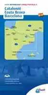 ANWB WEGENKAART SPANJE/PORTUGAL 3. CATALONIE/COSTA BRAVA/BAR