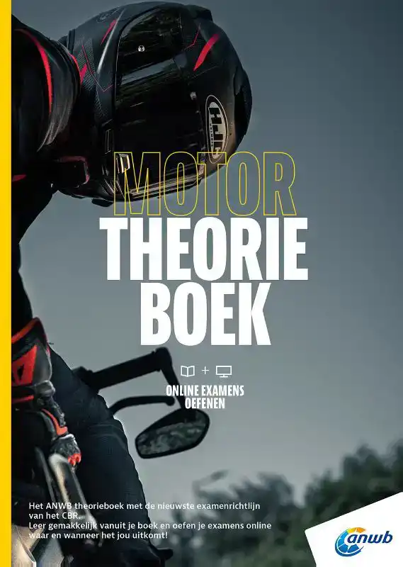 MOTOR - THEORIEBOEK+ONLINE EXAMENS OEFENEN RIJBEWIJS A