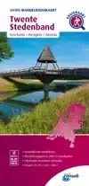 WANDELREGIOKAART TWENTE STEDENBAND / ENSCHEDE, HENGELO, ALME