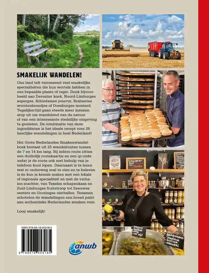 HET GROTE NEDERLANDSE SMAKENWANDELBOEK