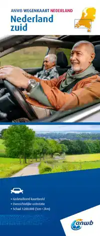 WEGENKAART NEDERLAND ZUID