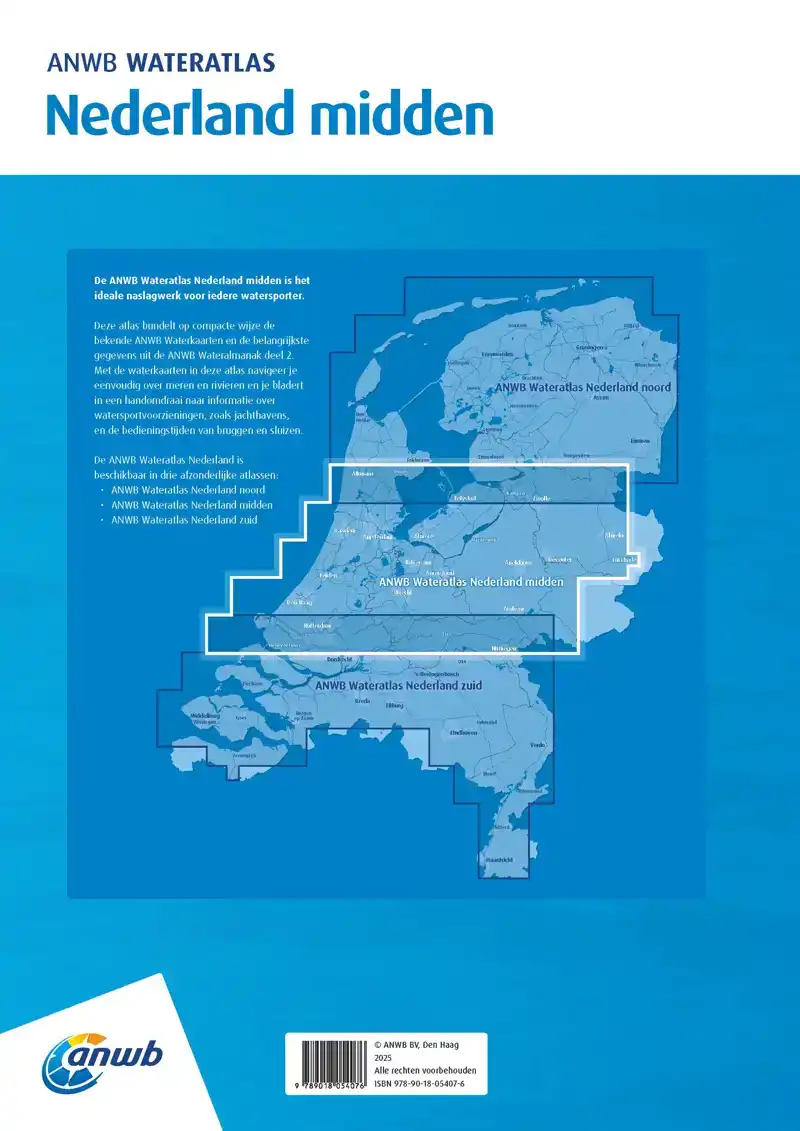 WATERATLAS NEDERLAND MIDDEN