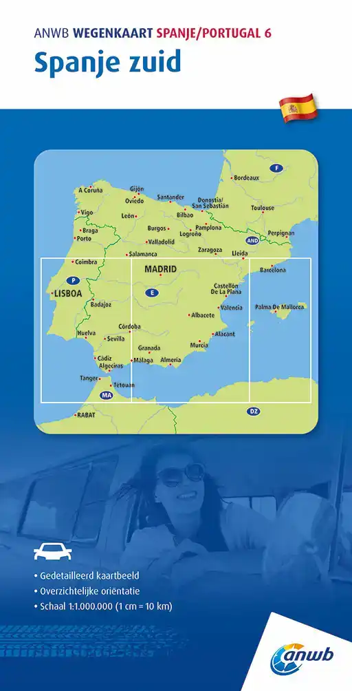 SPANJE ZUID 1:1.000.000