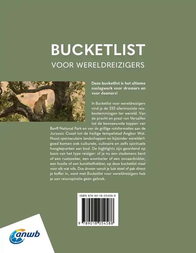 BUCKETLIST VOOR WERELDREIZIGERS