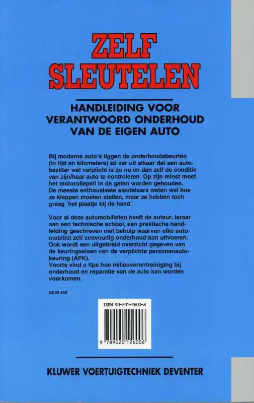 ZELF SLEUTELEN