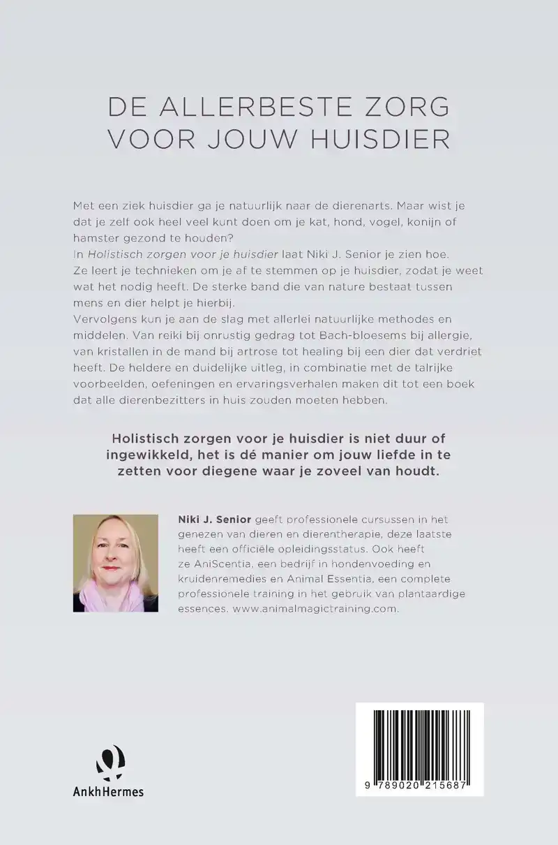 HOLISTISCH ZORGEN VOOR JE HUISDIER