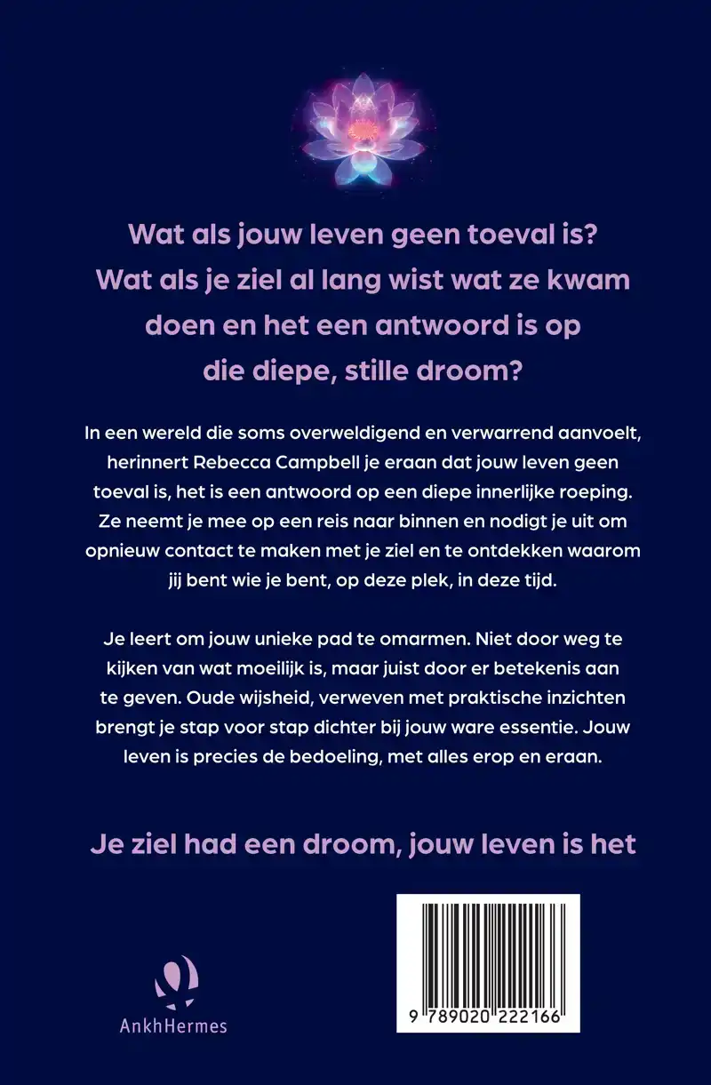 JE ZIEL HAD EEN DROOM JOUW LEVEN IS HET