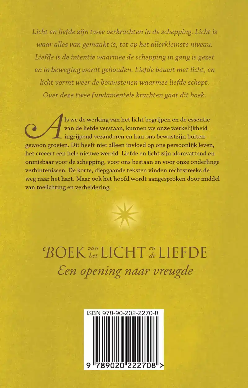 BOEK VAN HET LICHT EN DE LIEFDE