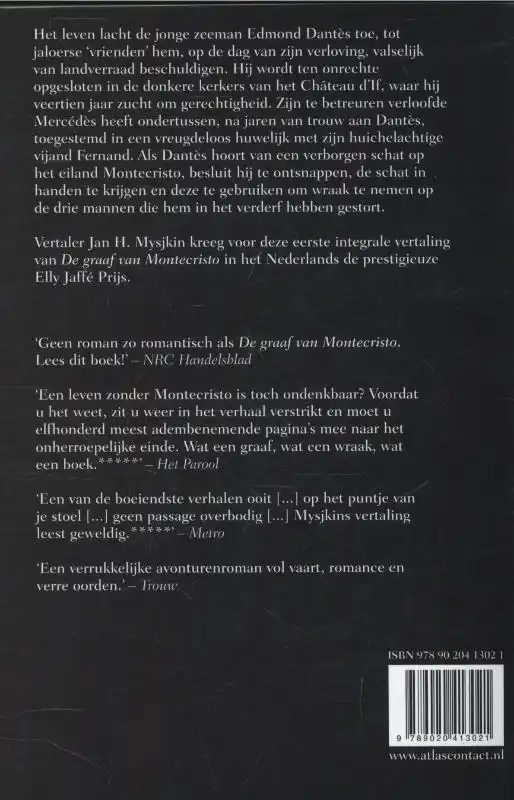 DE GRAAF VAN MONTECRISTO