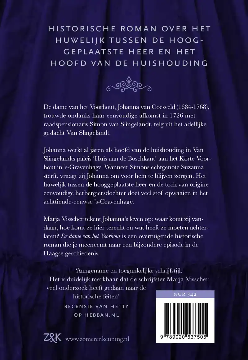 DE DAME VAN HET VOORHOUT