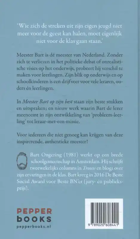 MEESTER BART OP ZIJN BEST