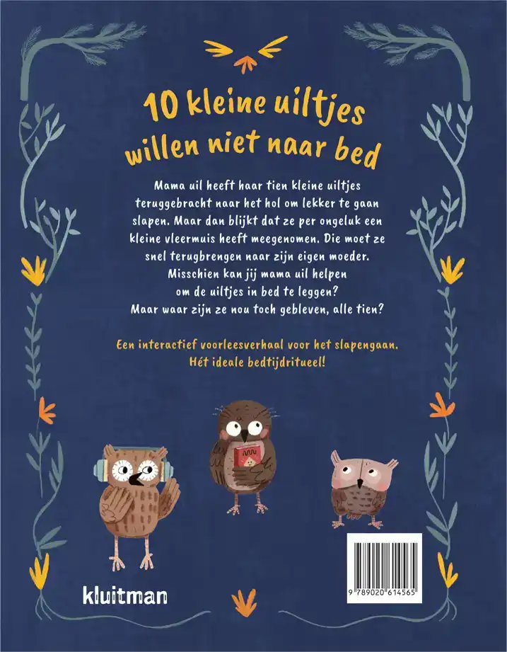 10 KLEINE UILTJES WILLEN NIET NAAR BED