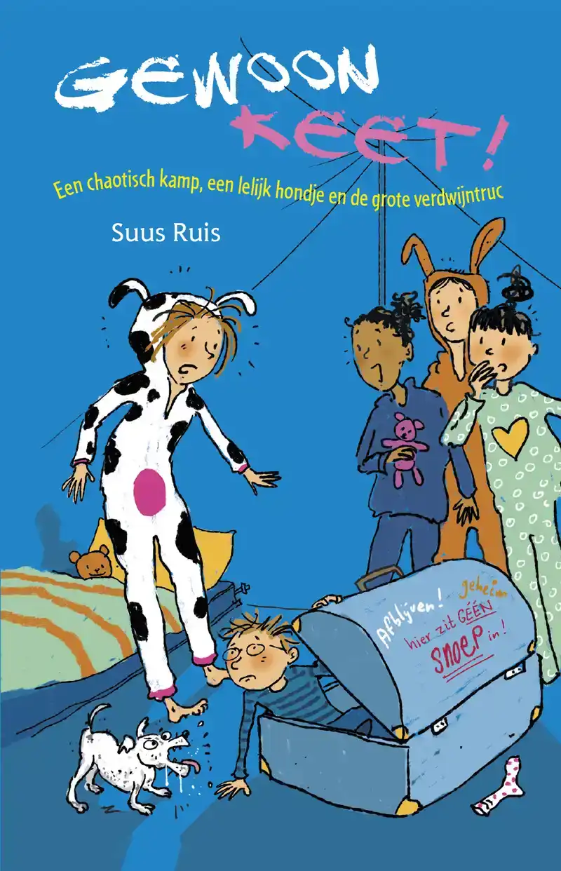 EEN CHAOTISCH KAMP, EEN LELIJK HONDJE EN DE GROTE VERDWIJNTR