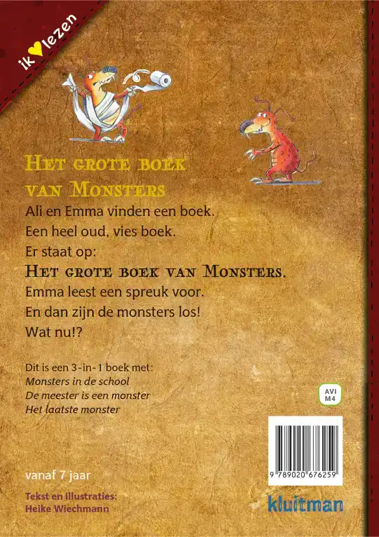 HET GROTE BOEK VAN MONSTERS