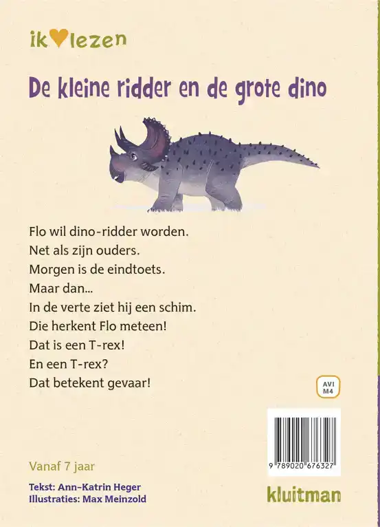 DE KLEINE RIDDER EN DE GROTE DINO