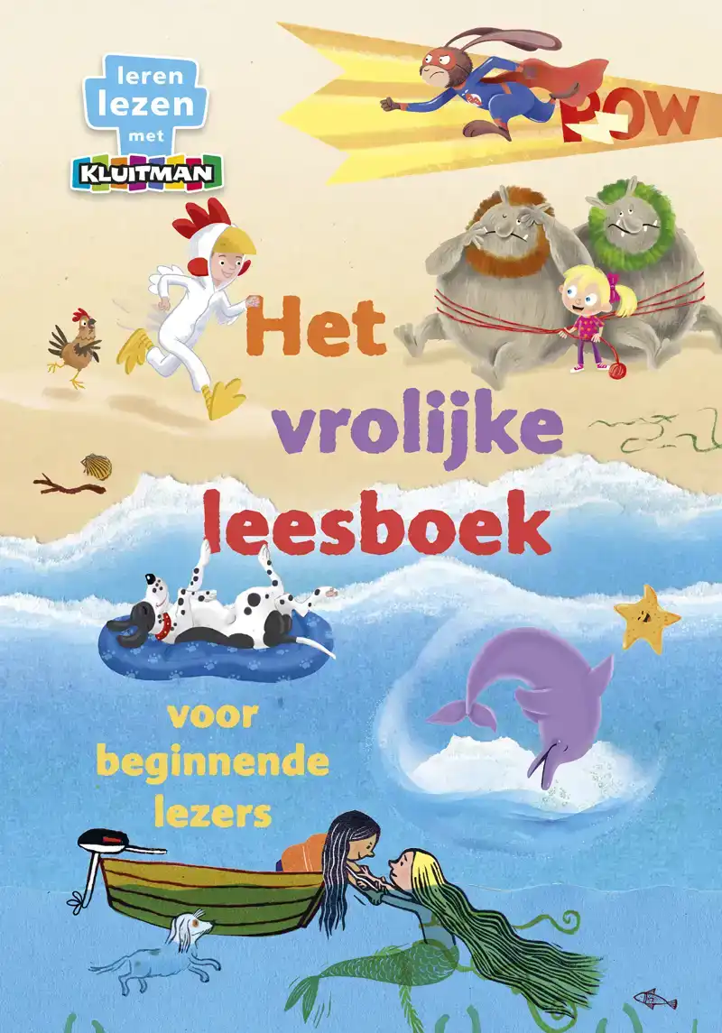 HET VROLIJKE LEESBOEK VOOR BEGINNENDE LEZERS