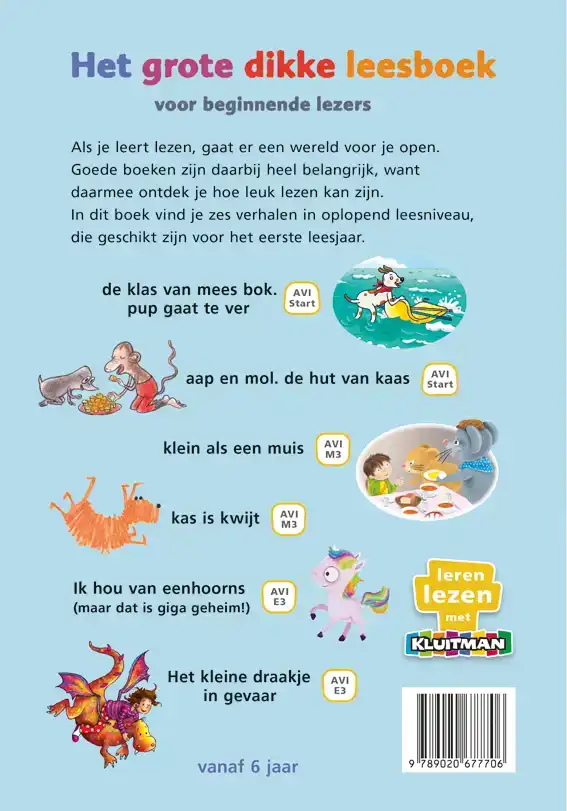 HET GROTE DIKKE LEESBOEK VOOR BEGINNENDE LEZERS