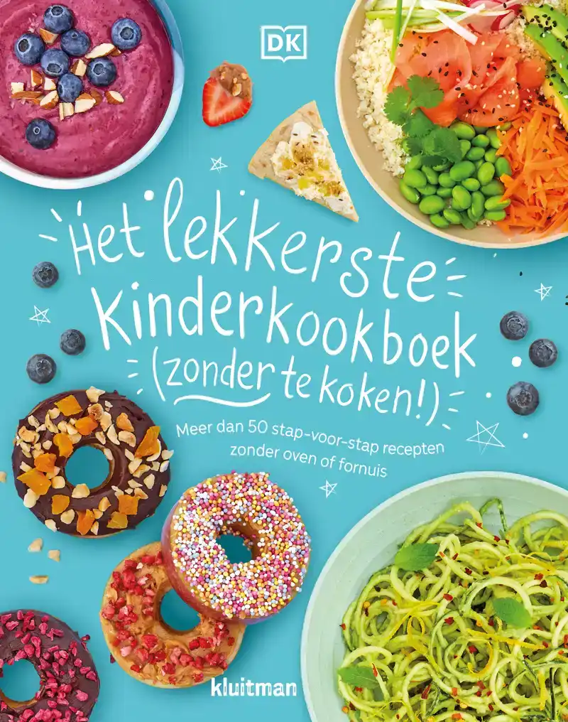 HET LEKKERSTE KINDERKOOKBOEK (ZONDER TE KOKEN!)