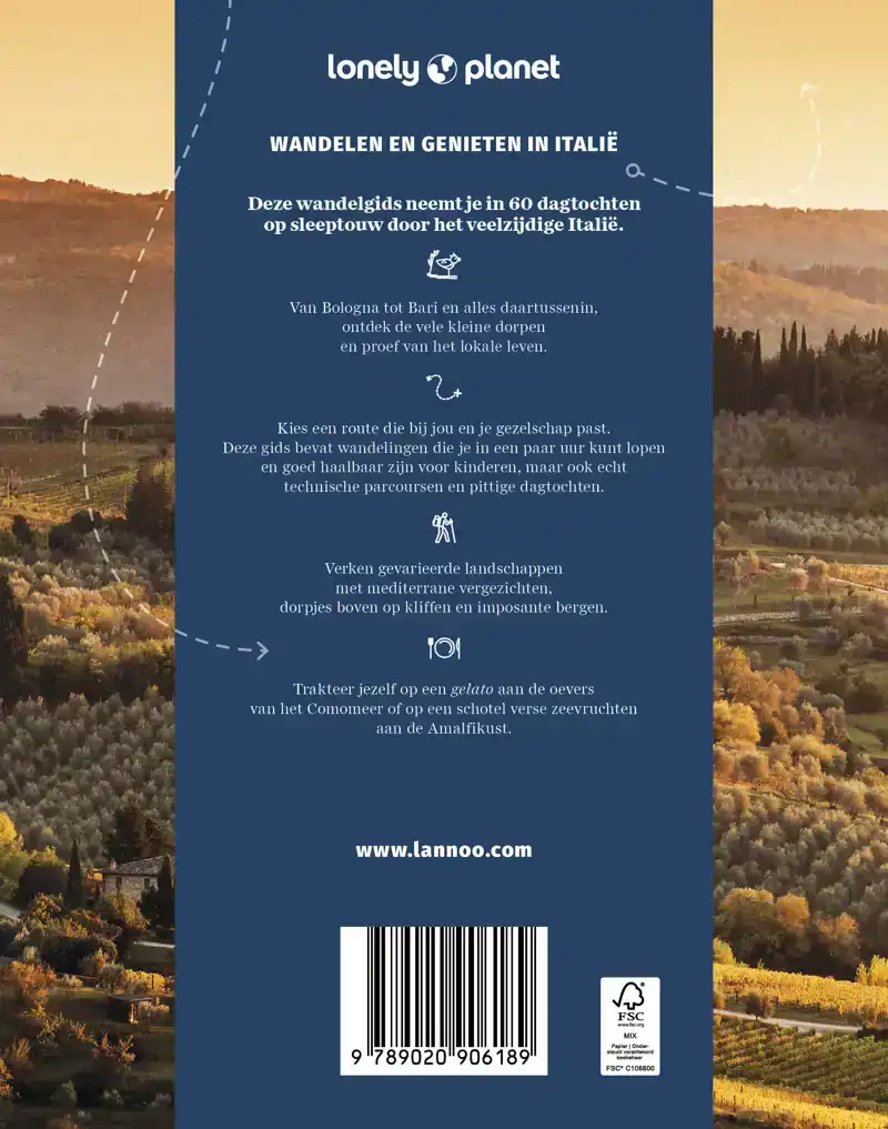 LONELY PLANET WANDELGIDS ITALIE