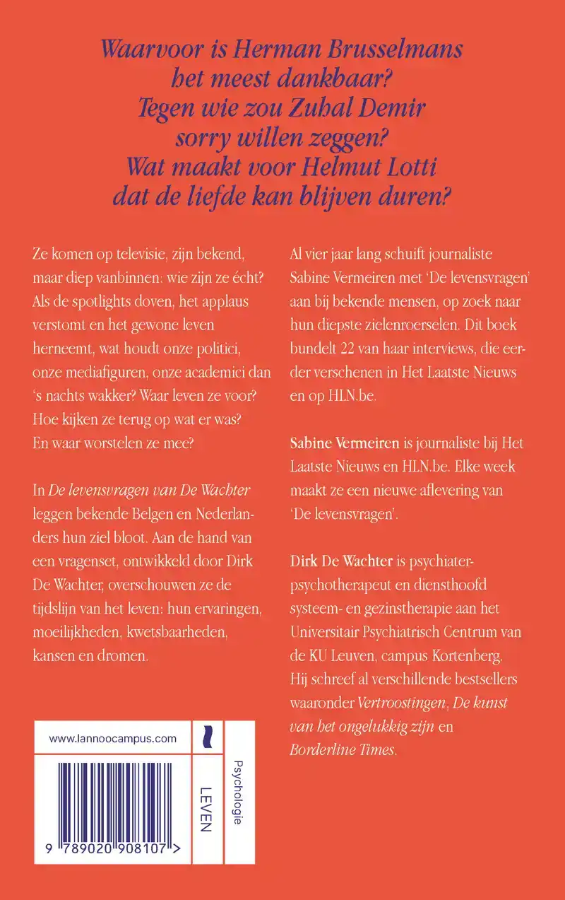 DE LEVENSVRAGEN VAN DE WACHTER