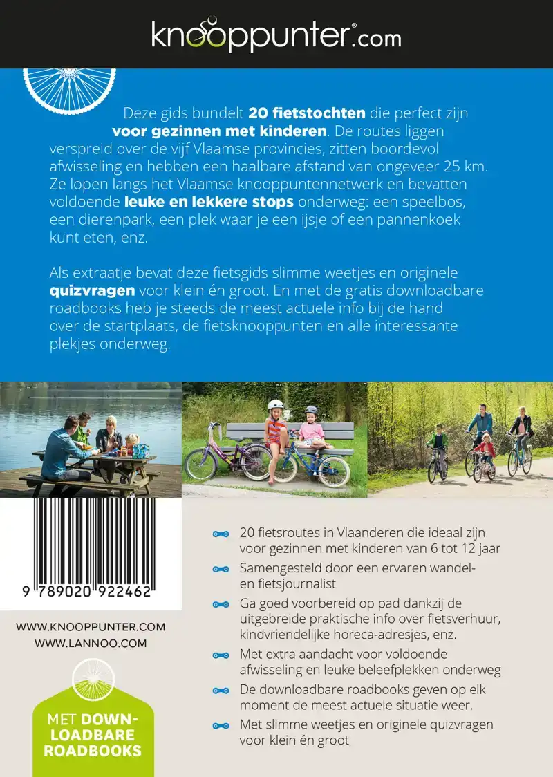 KNOOPPUNTER FIETSEN MET HET HELE GEZIN IN VLAANDEREN