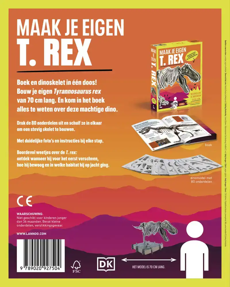 MAAK JE EIGEN T. REX