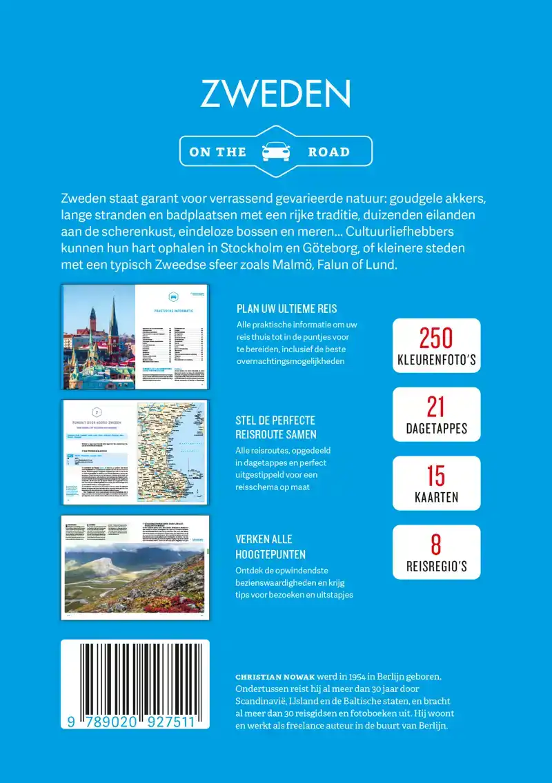 LANNOO'S AUTOBOEK ZWEDEN