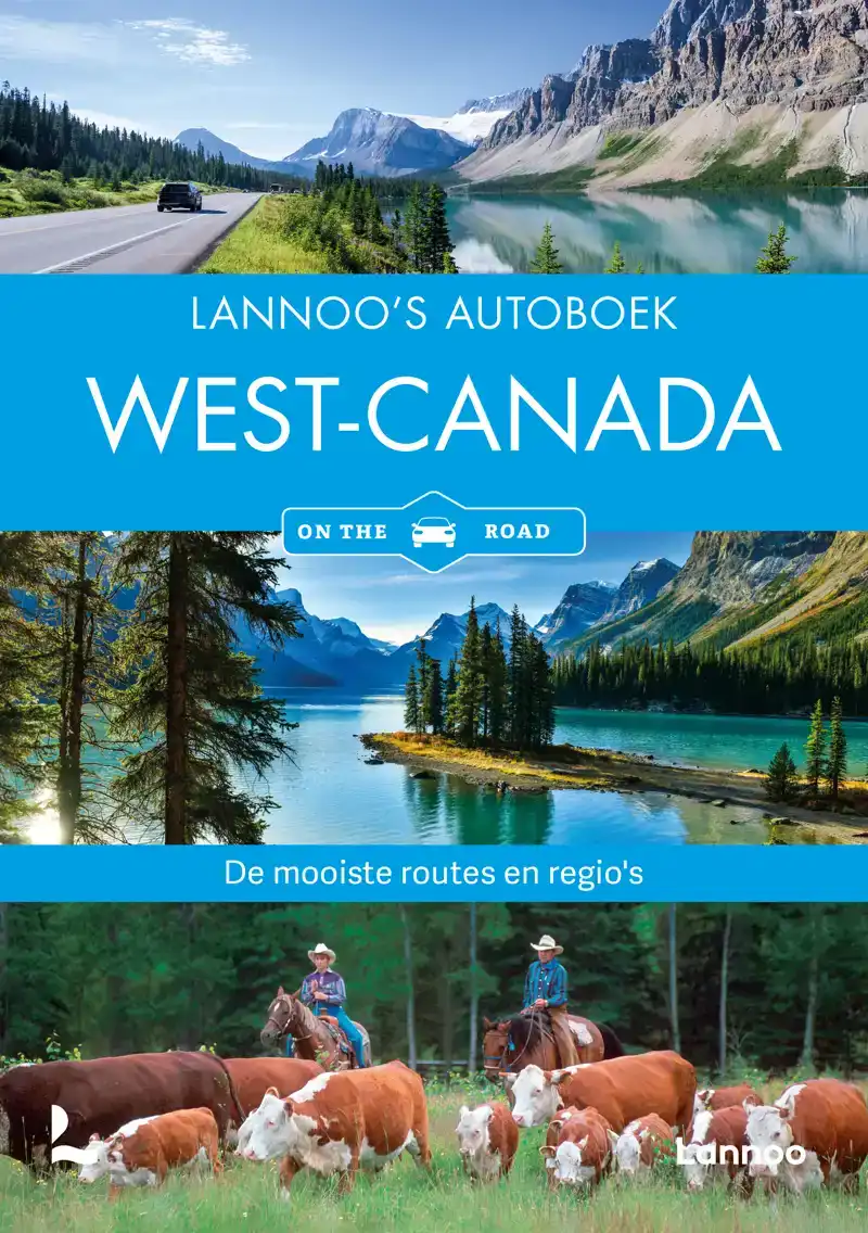 LANNOO'S AUTOBOEK WEST-CANADA ON THE ROAD