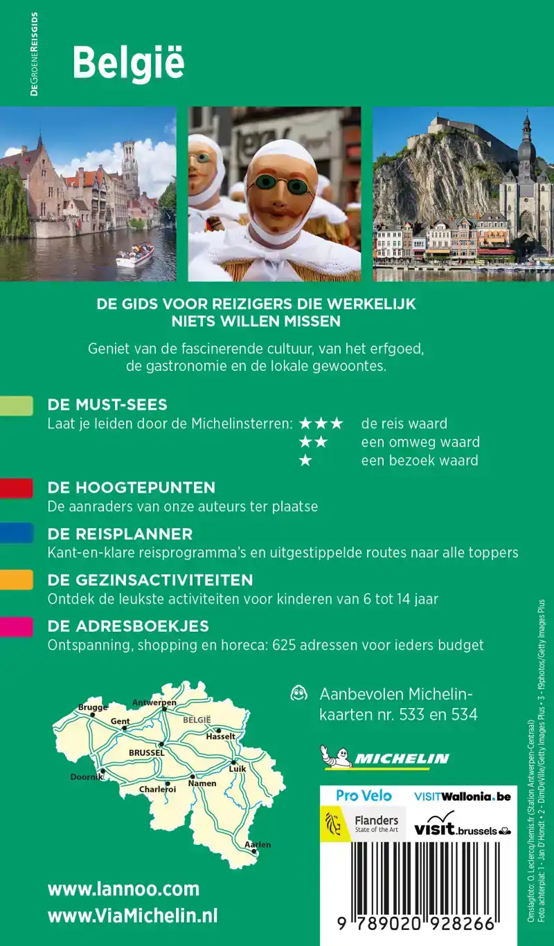 MICHELIN REISGIDS BELGIE