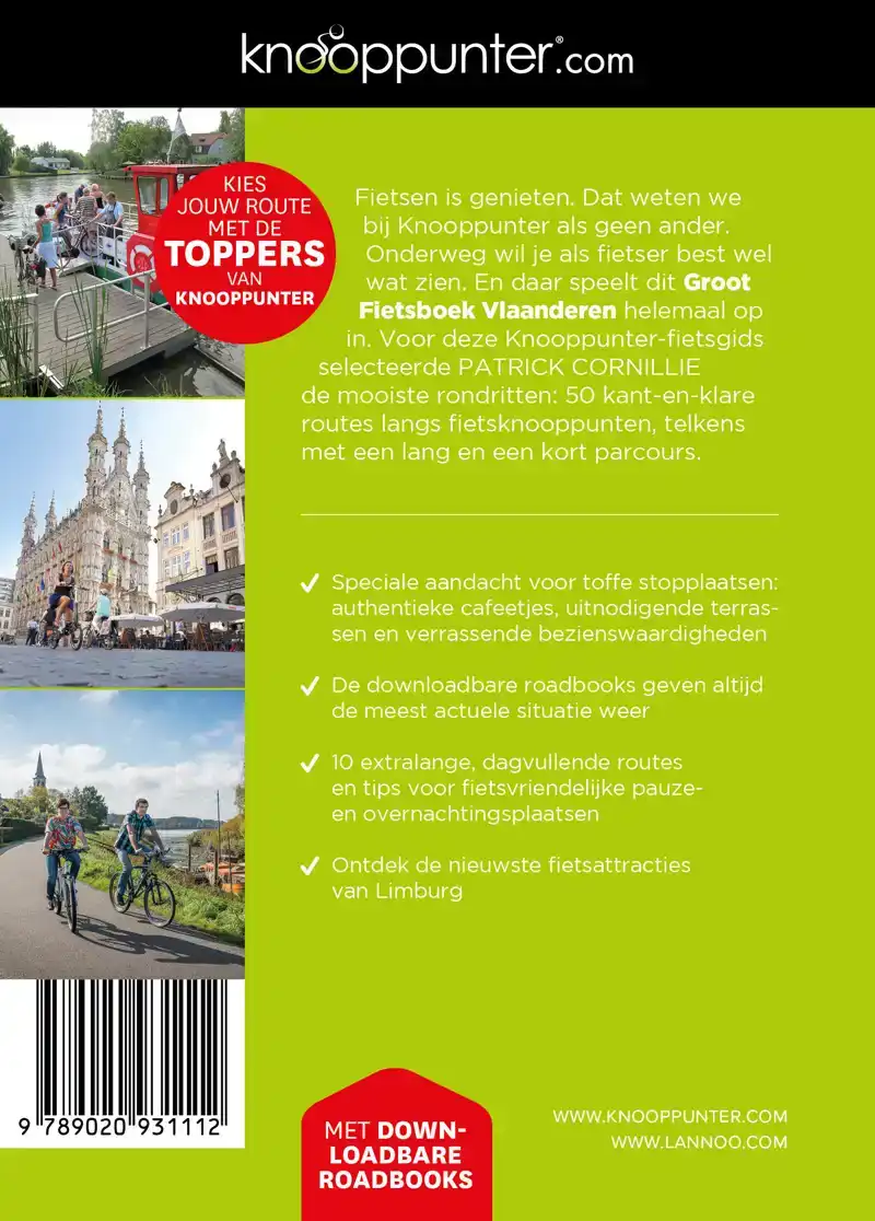 KNOOPPUNTER GROOT FIETSBOEK VLAANDEREN