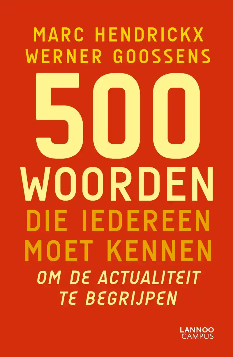 500 WOORDEN DIE IEDEREEN MOET KENNEN