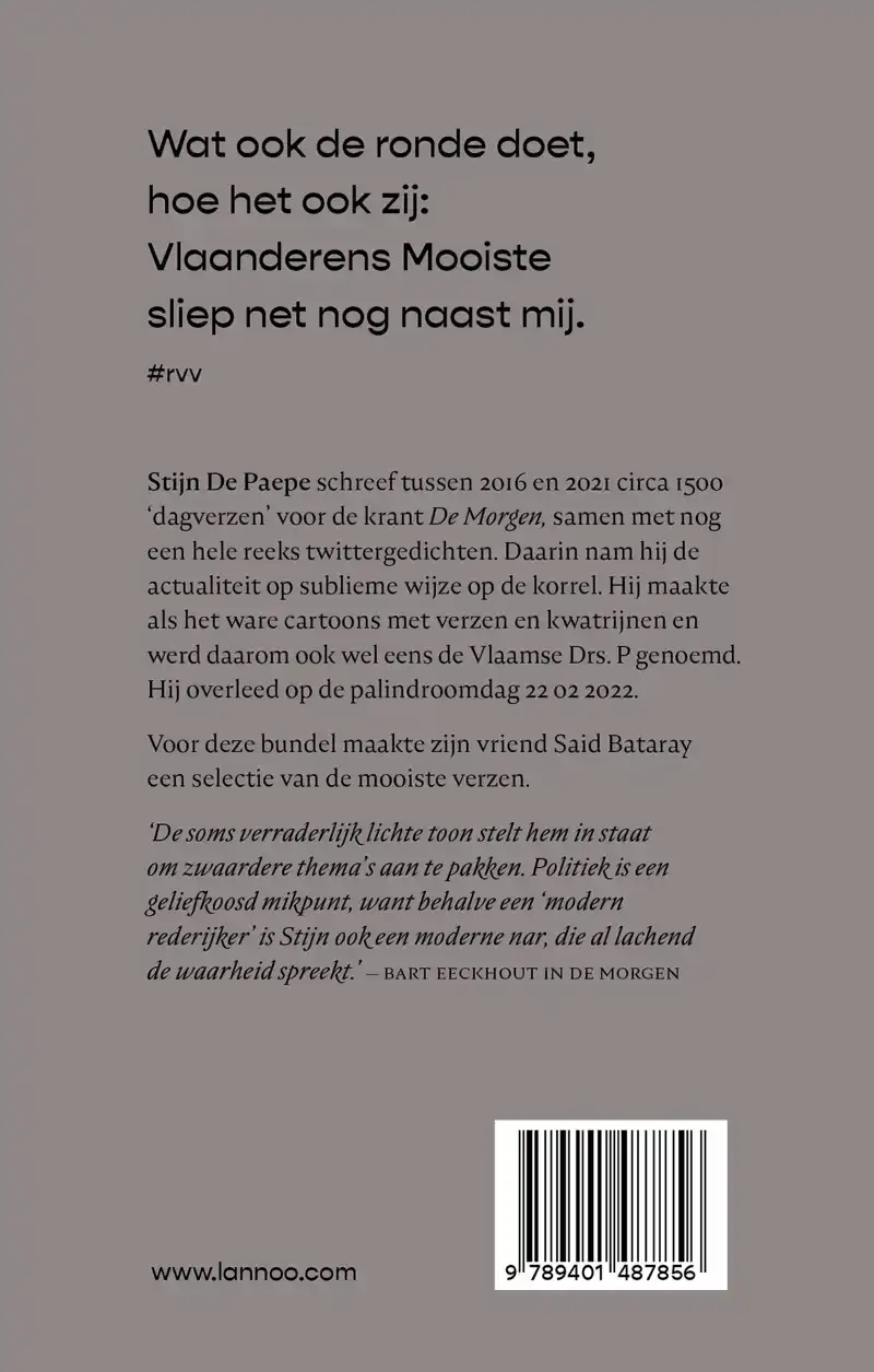 DE MOOISTE DAGVERZEN