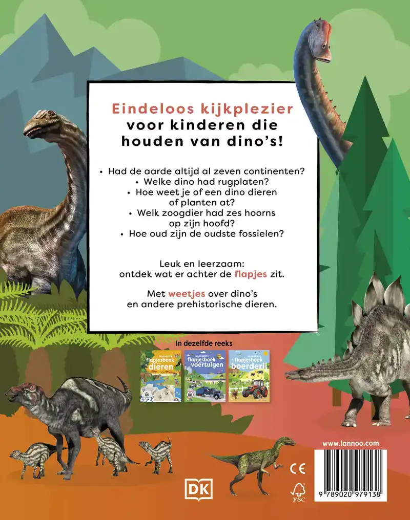 MIJN GROTE FLAPJESBOEK VAN ALLE DINO'S