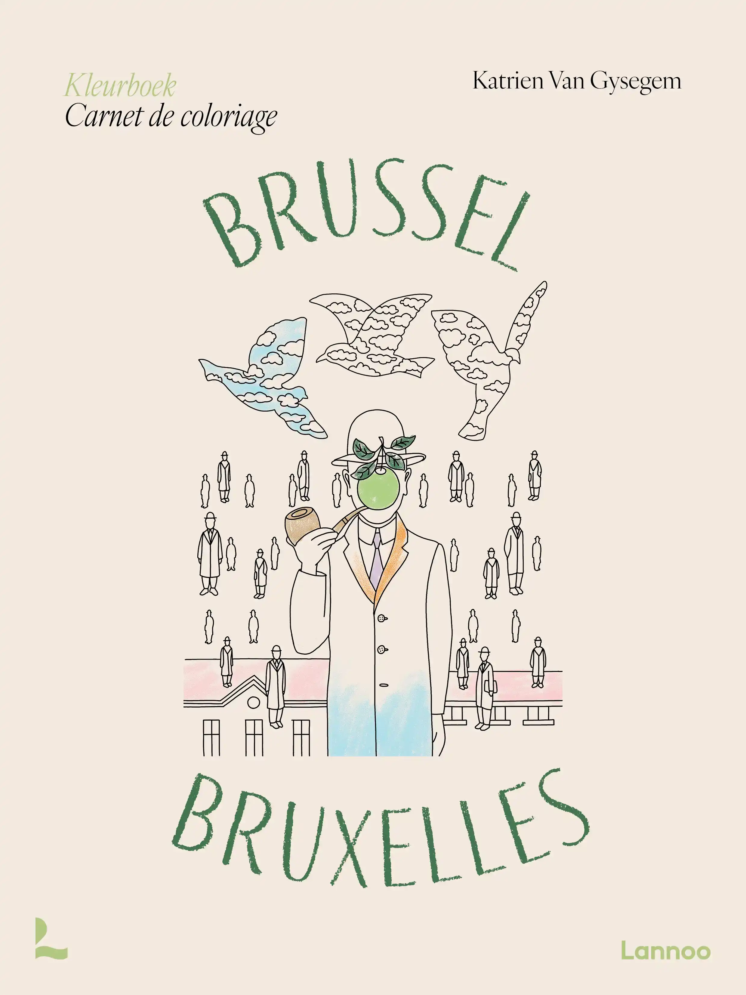 KLEURBOEK BRUSSEL I CARNET DE COLORIAGE BRUXELLES I COLORING