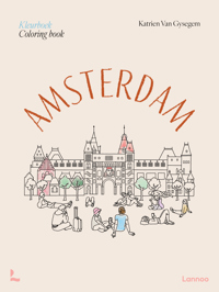 KLEURBOEK AMSTERDAM I COLORING BOOK AMSTERDAM