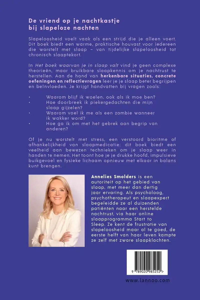 HET BOEK WAARVAN JE IN SLAAP VALT