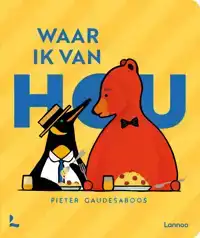 WAAR IK VAN HOU - KARTONBOEK