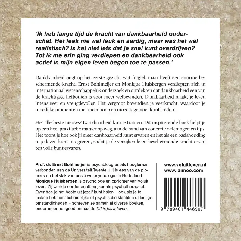 DE KRACHT VAN DANKBAARHEID