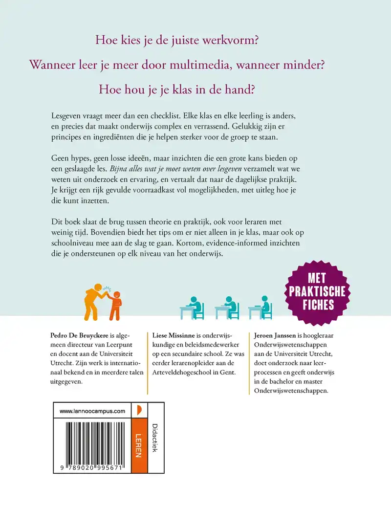 BIJNA ALLES WAT JE MOET WETEN OVER LESGEVEN