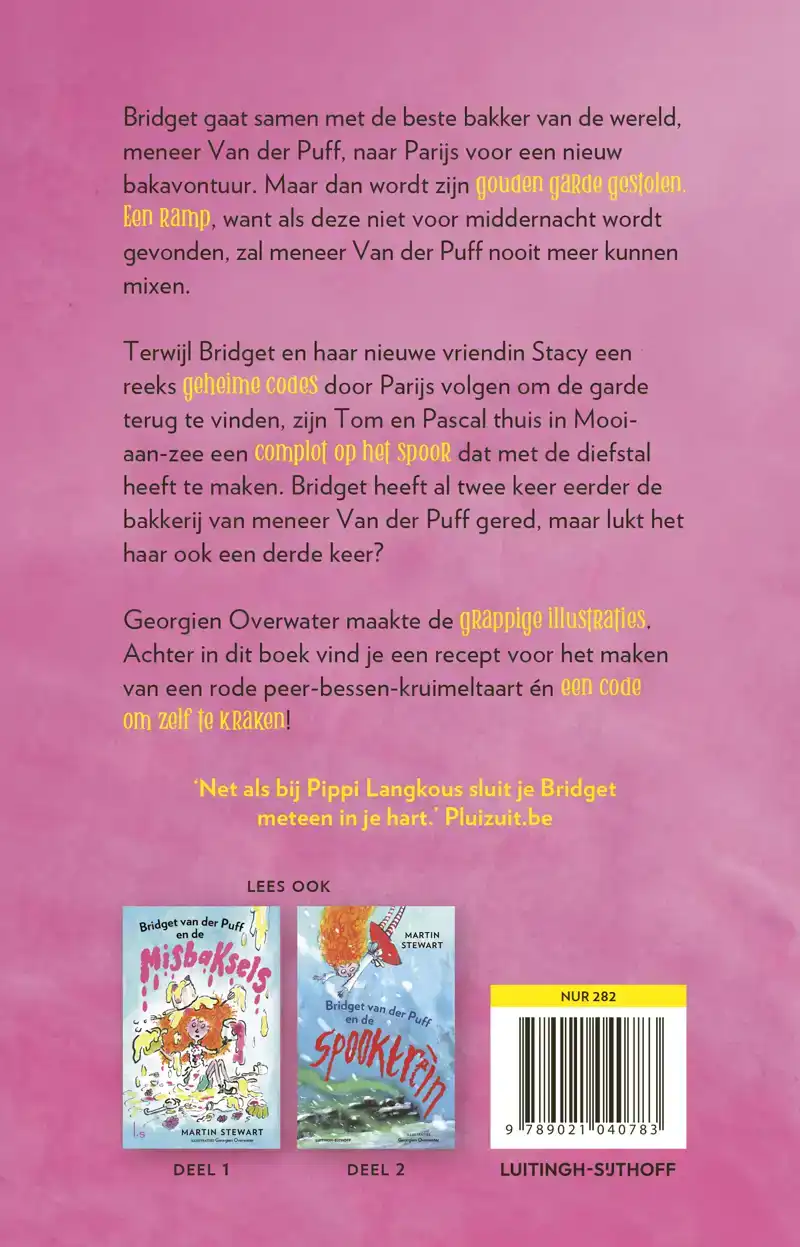 BRIDGET VAN DER PUFF EN DE GESTOLEN GOUDEN GARDE
