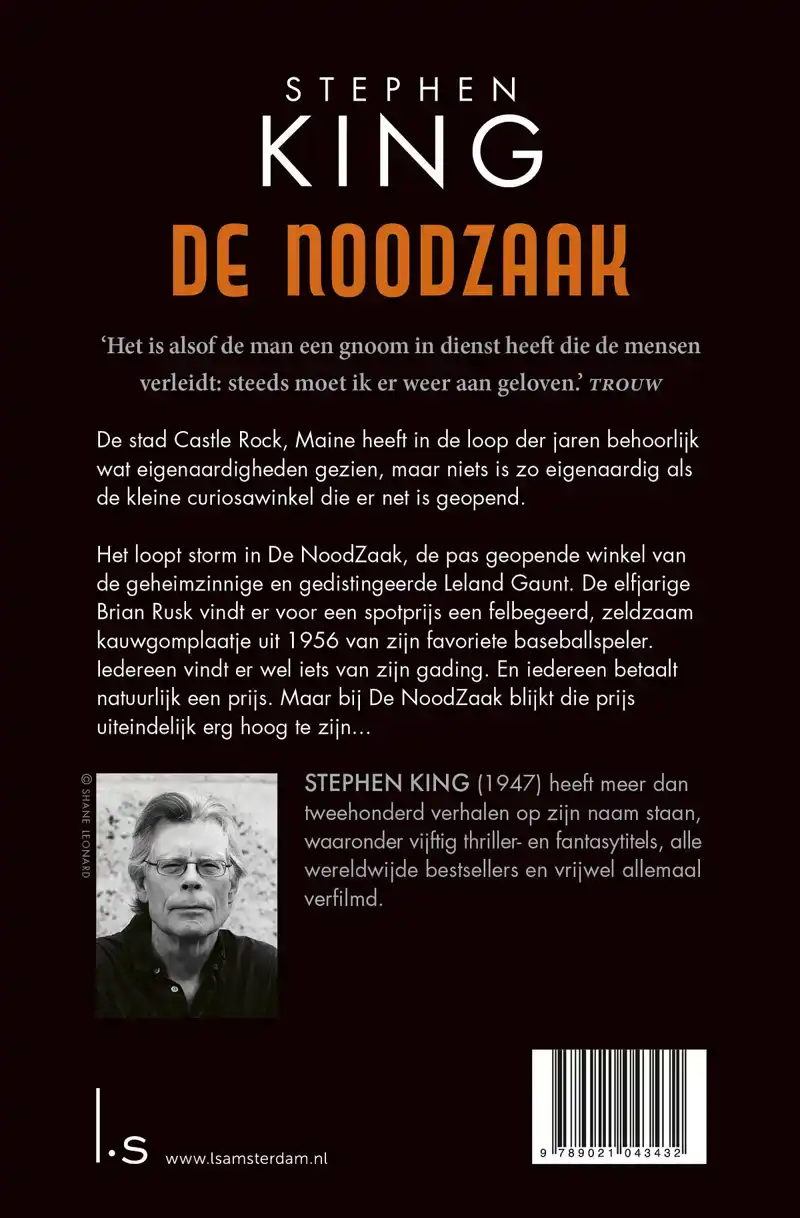 DE NOODZAAK